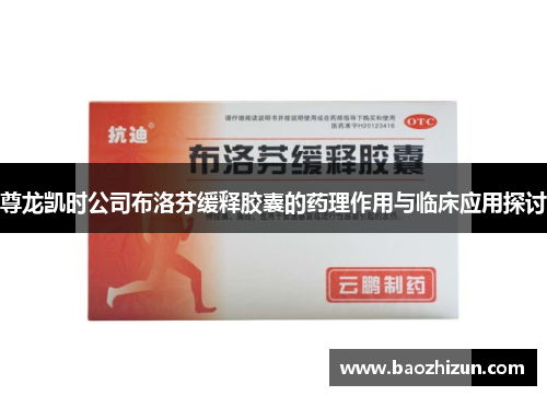 尊龙凯时公司布洛芬缓释胶囊的药理作用与临床应用探讨